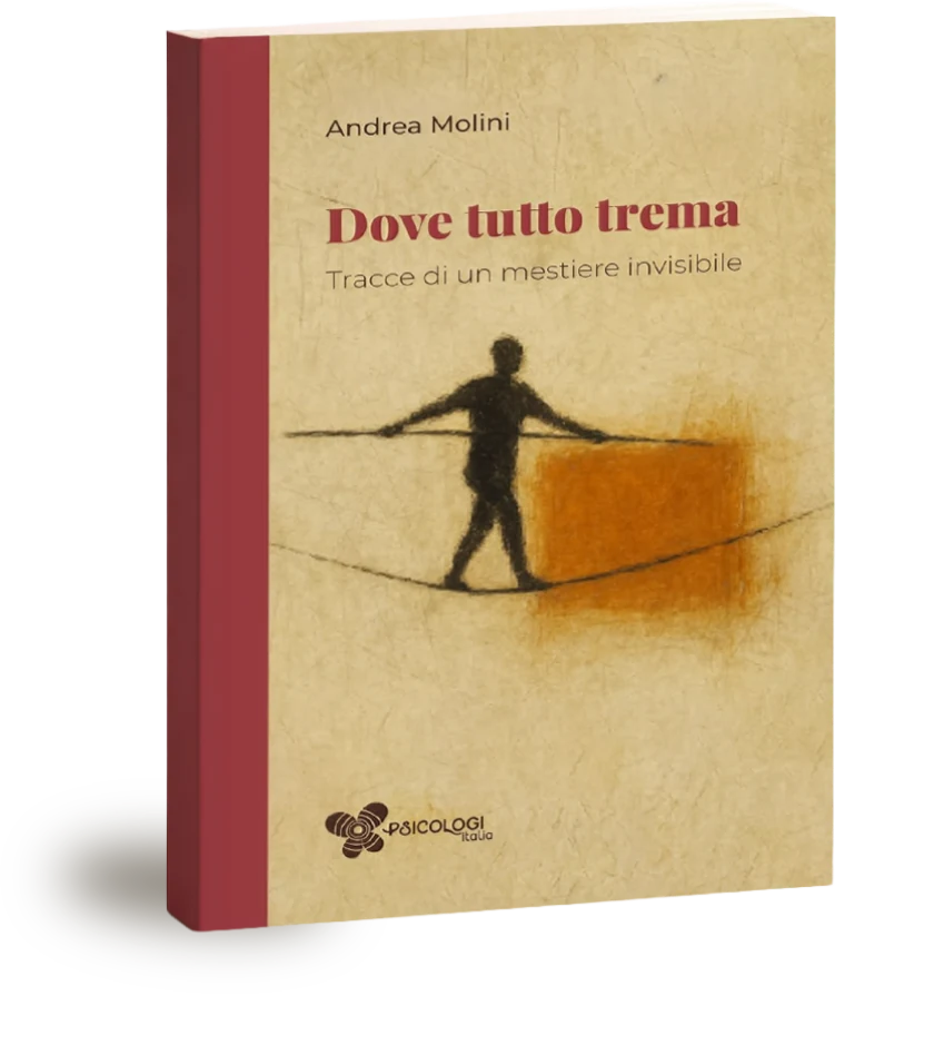 Copertina del libro Dove tutto trema di Andrea Molini